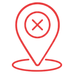 No US address